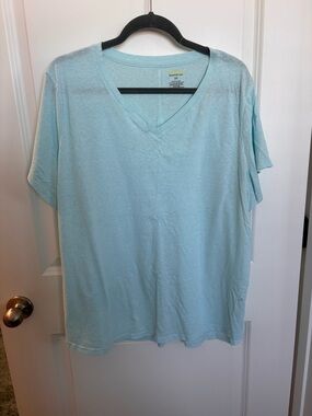 tek gear Light Blue Crew Neck Tee